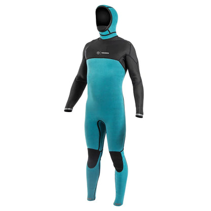  Ride Engine Men's Onsen 5/4/3 Front Zip Hooded Full Wetsuit