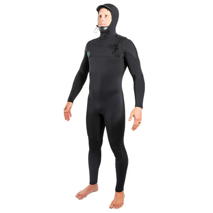  Ride Engine Men's Onsen 5/4/3 Front Zip Hooded Full Wetsuit