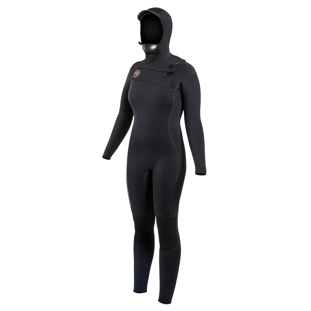  Ride Engine Women's Onsen 5/4/3 Front Zip Hooded Full Wetsuit